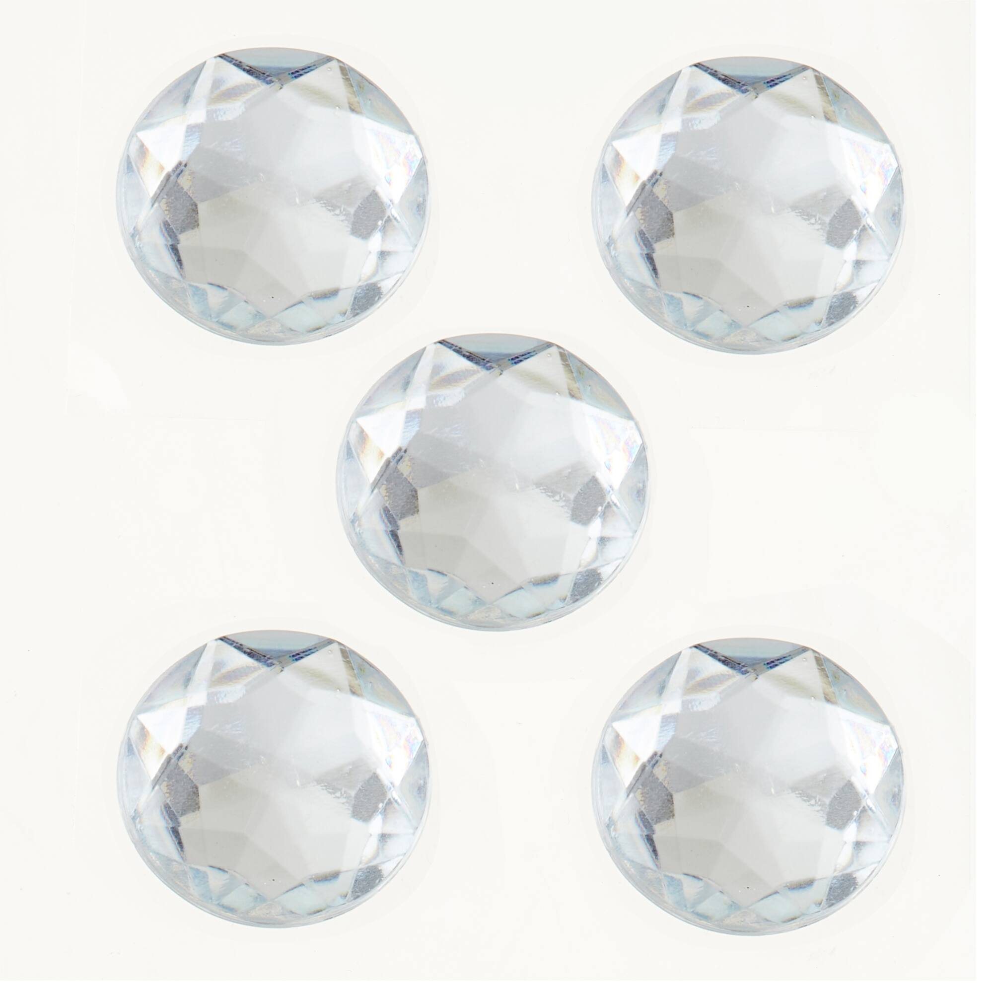 Clear Jumbo Round Rhinestone Stickers by Recollections™